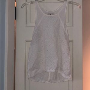 American Eagle White Halter Top